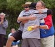 Winning moment