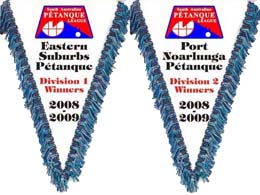 2008-2009 SAPL pennants.